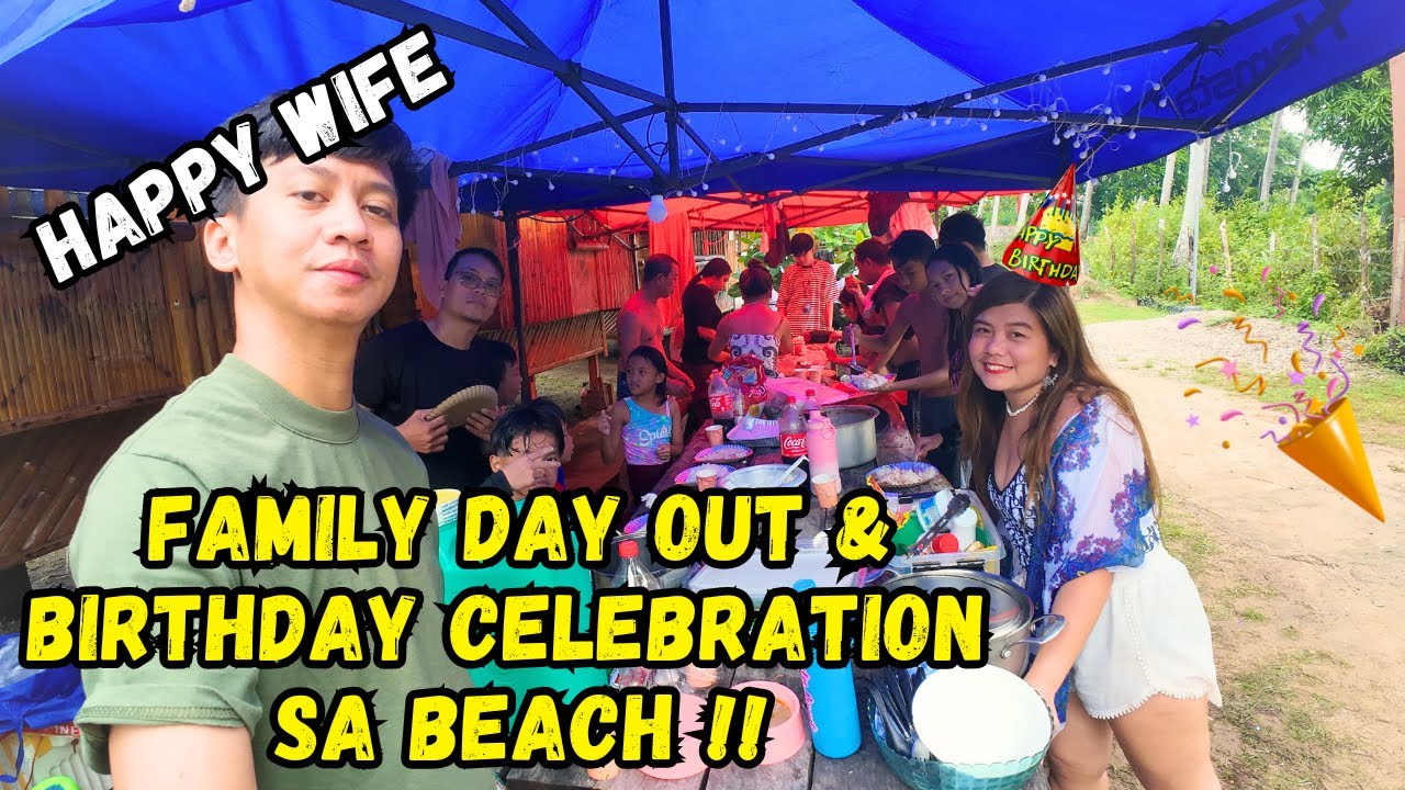 WIFE BIRTHDAY CELEBRATION & FAMILY DAY OUT | BEACH GLAMPING AND CAMPING | LOBO BATANGAS