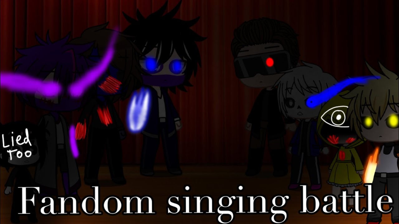 Fandom singing battle | Gacha club