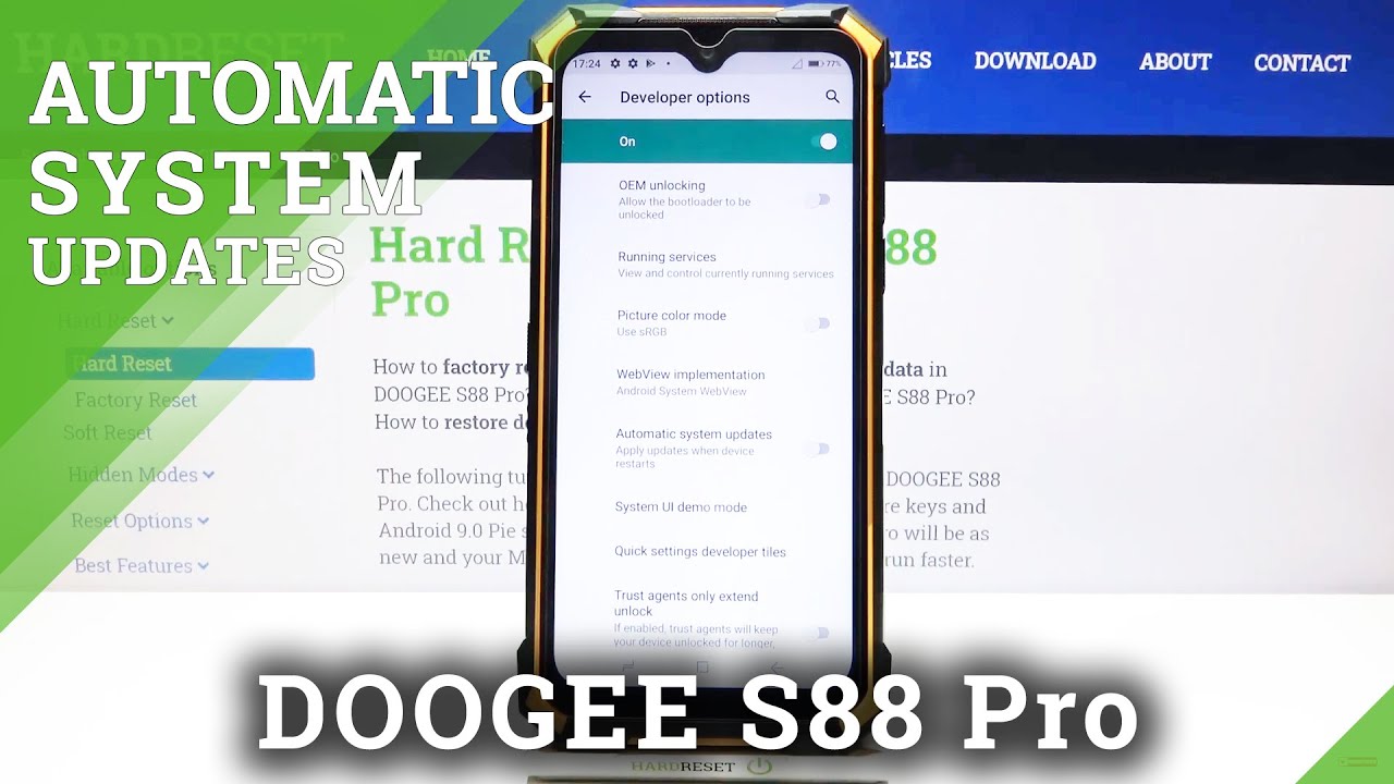 How to Activate Auto System Updates in DOOGEE S88 Pro – Software Actualizations