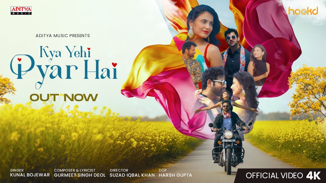 Kya Yehi Pyar Hai | Official Music Video | Kunal | Jeet | Kajal | hookd in music