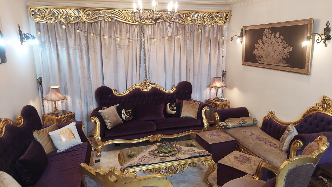 #زينه رمضان وجوله فى بيتى بعد فرش زينه رمضان