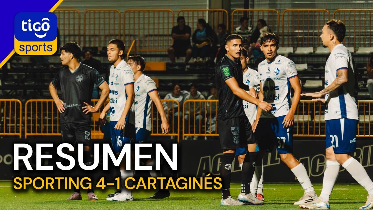 RESUMEN: SPORTING 4-1 CARTAGINÉS // TORNEO DE COPA - CUARTOS DE FINAL IDA