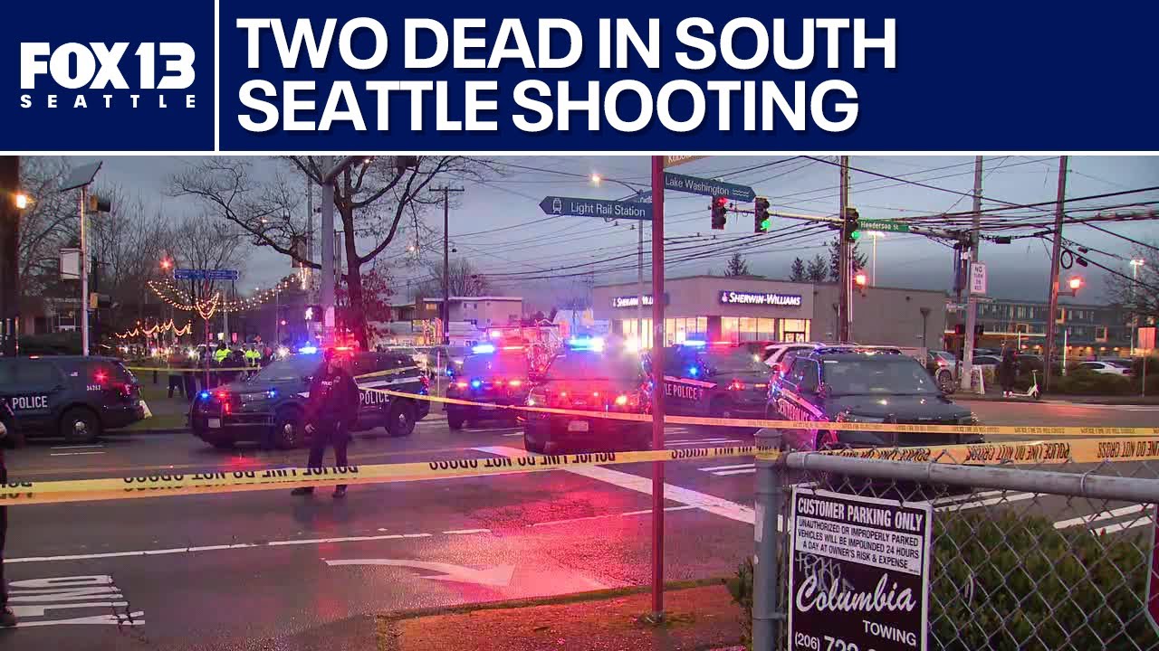 Seattle police investigate double homicide at bus stop in Rainier Valley | FOX 13 Seattle