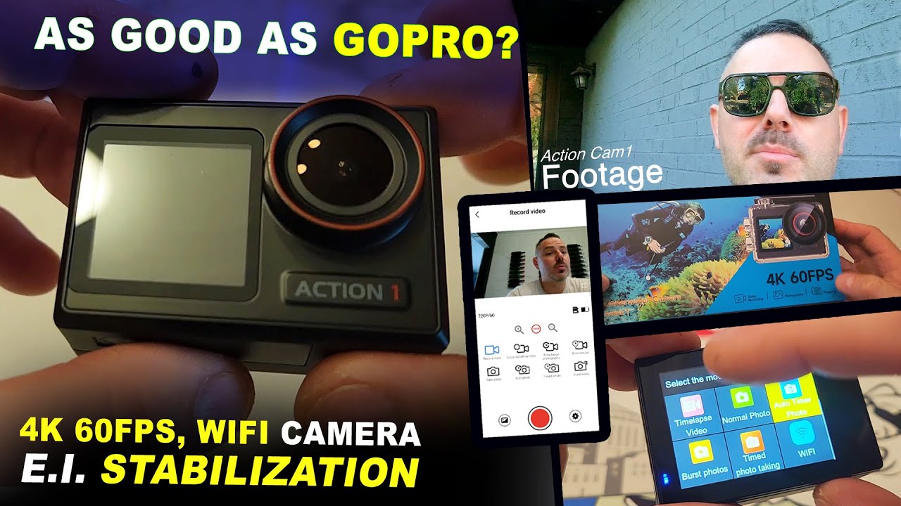 GoPro против **экшн-камеры ODDV за $70 — обзор и тест фотографий с разрешением 4K 60 кадров в сек...