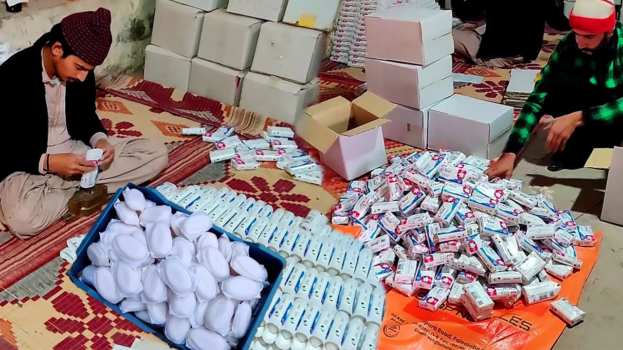 Complete Manufacturing Process of Bath SOAP Making