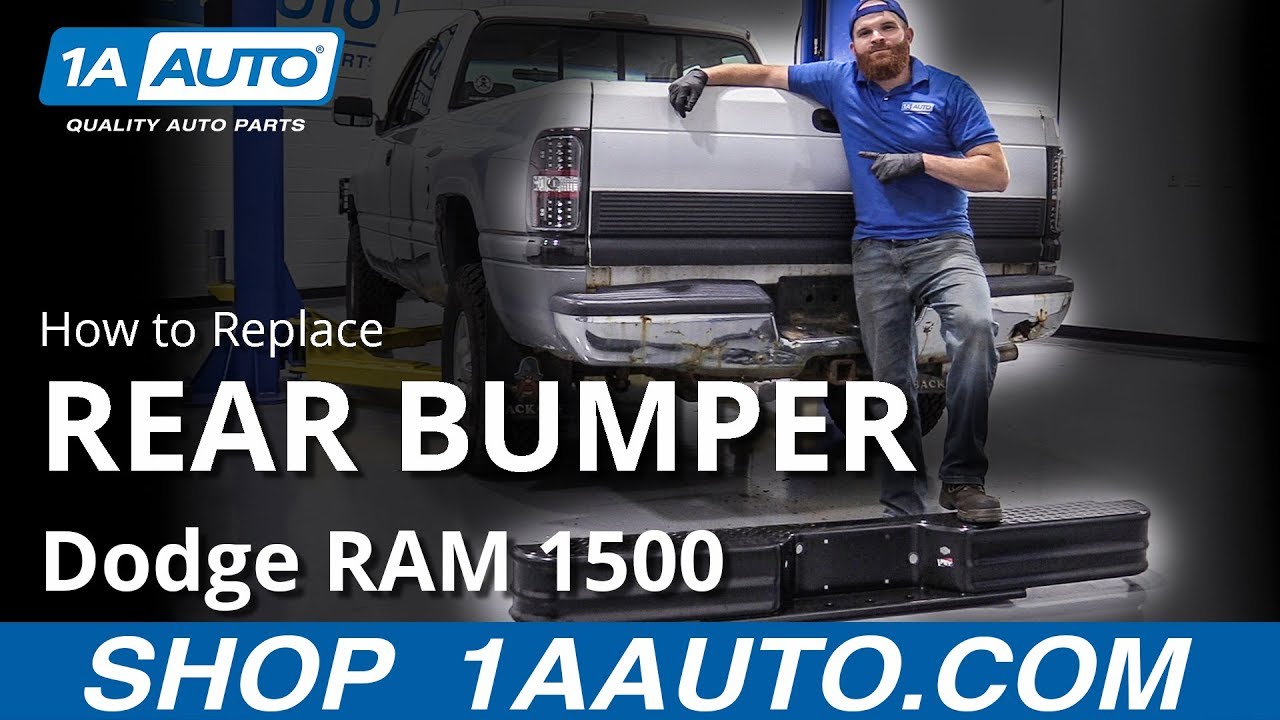 How to Replace Rear Bumper 94-02 Dodge RAM 1500
