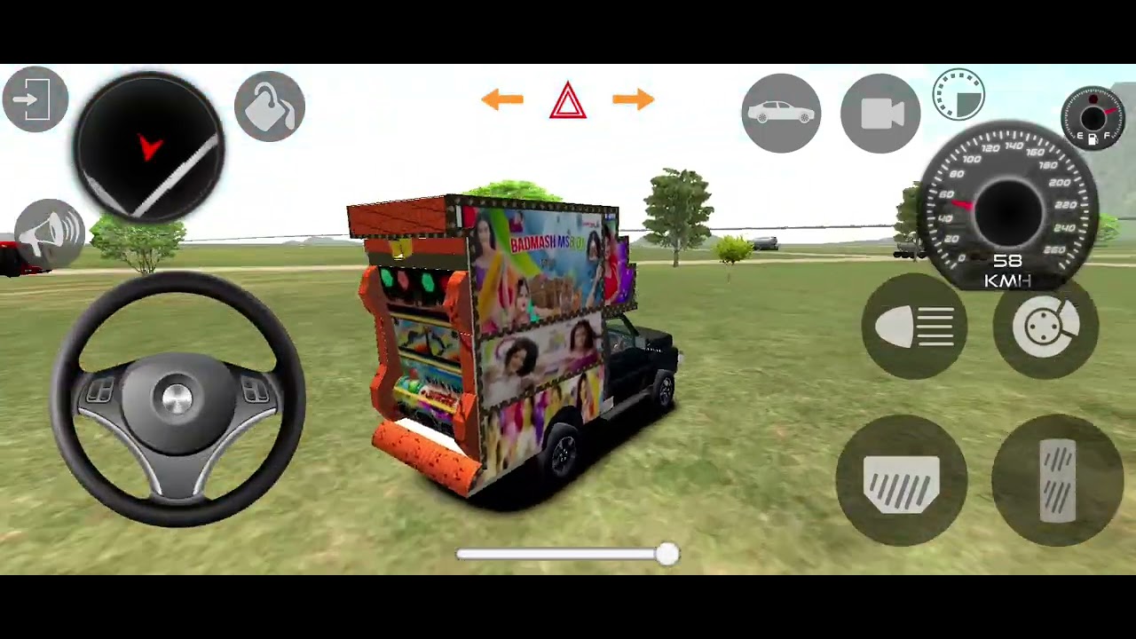Indian DJ Pickup Driving Game 2026 | Dangerous Village Road 😱