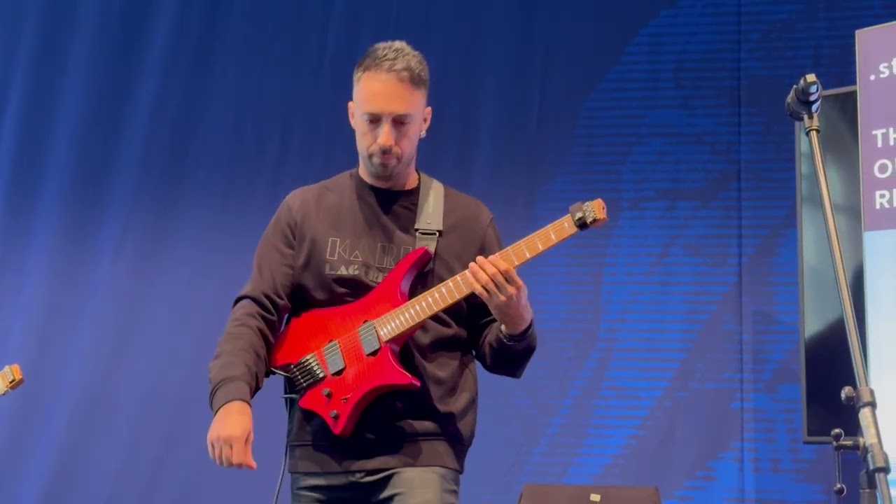 Ola Strandberg launch Strandberg Boden N2, LIVE with Sarah Longfield & DamYan amazing performance! 