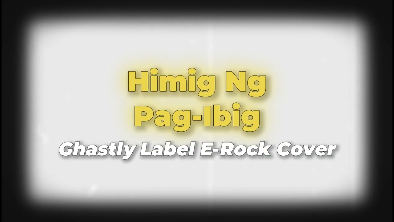 Ghastly Label - Himing Ng Pag-Ibig (ASIN) Rock Cover