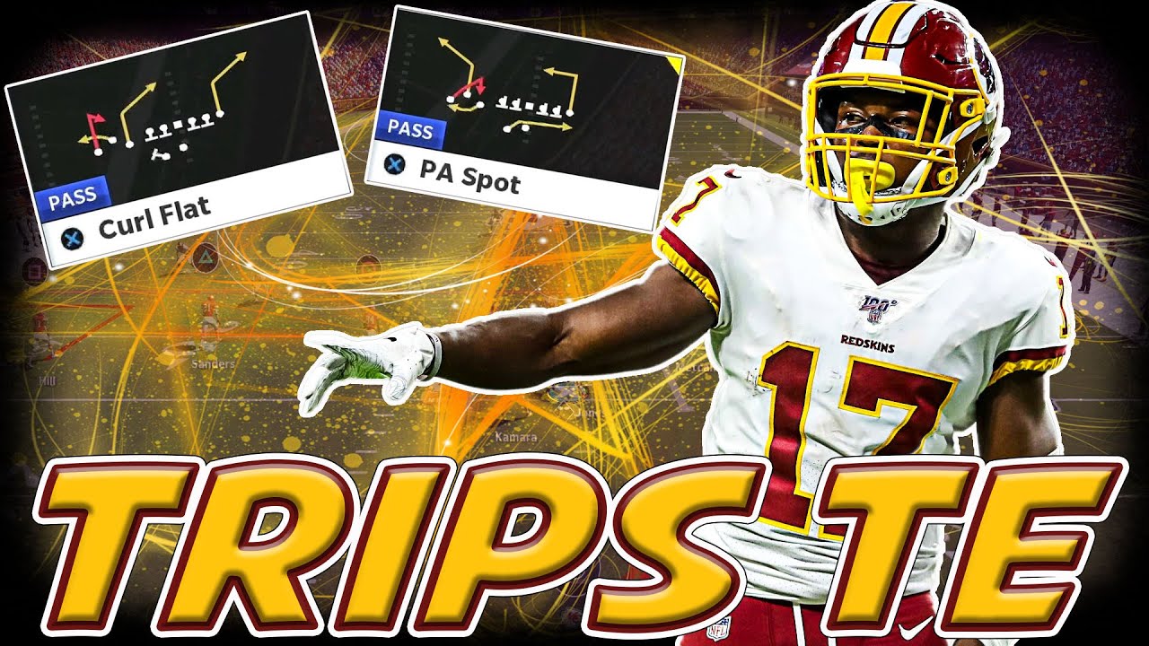 Attack Double Flat Meta!! Best Glitchy Trips TE Scheme Madden 21!!