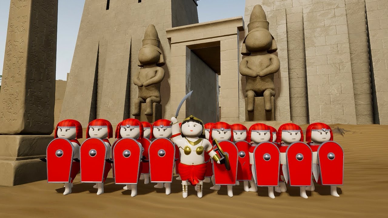Cleopatra army defends Egypt - Shieldwall