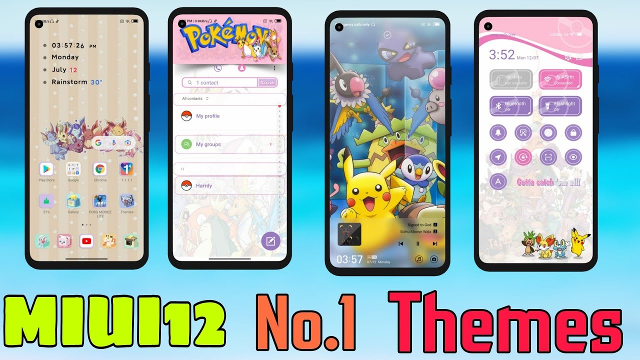 MIUI 12 NO.1 Best Theme for Redmi & Poco Phone | MIUI 12  Premium Features Pack Special Ui Theme