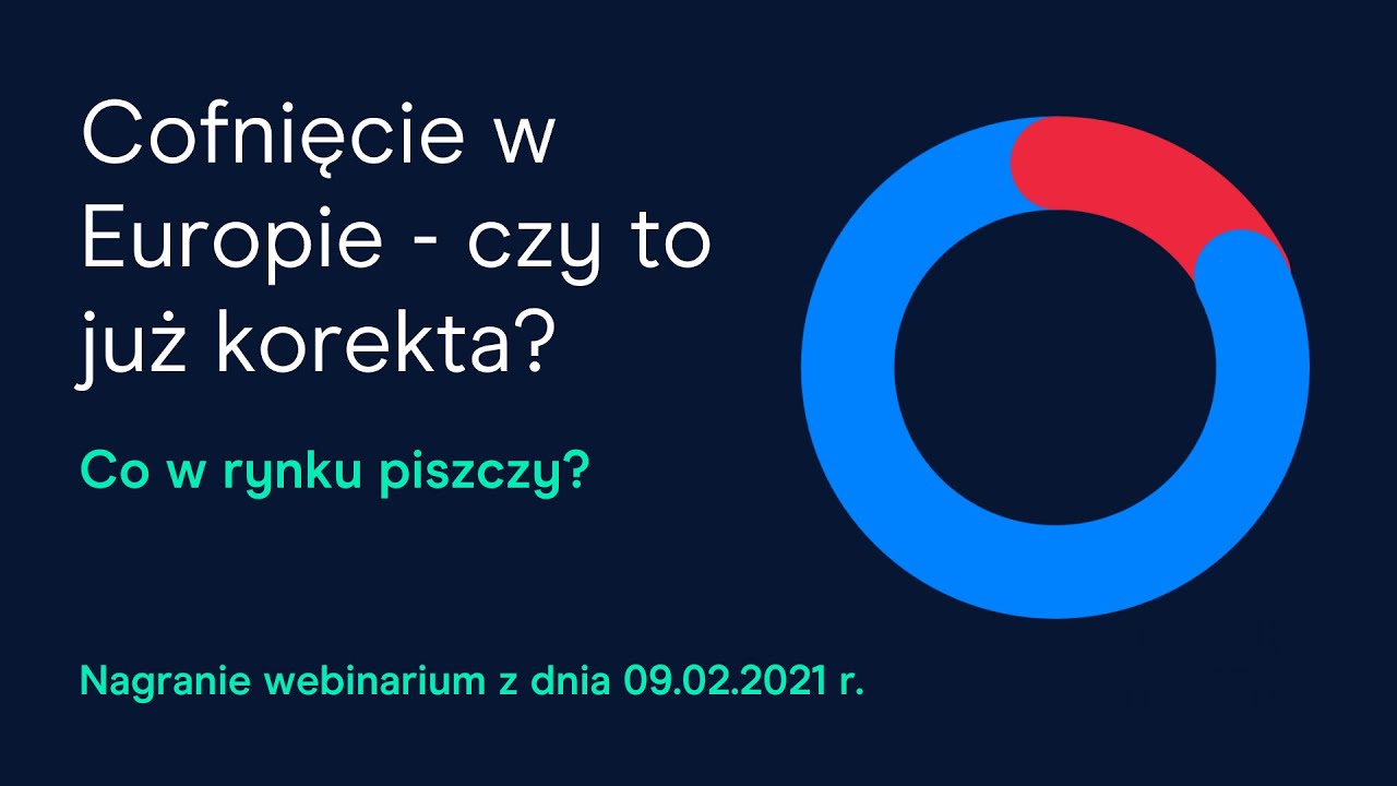 Cofnięcie w Europie - czy to już korekta? | Nagranie webinarium 