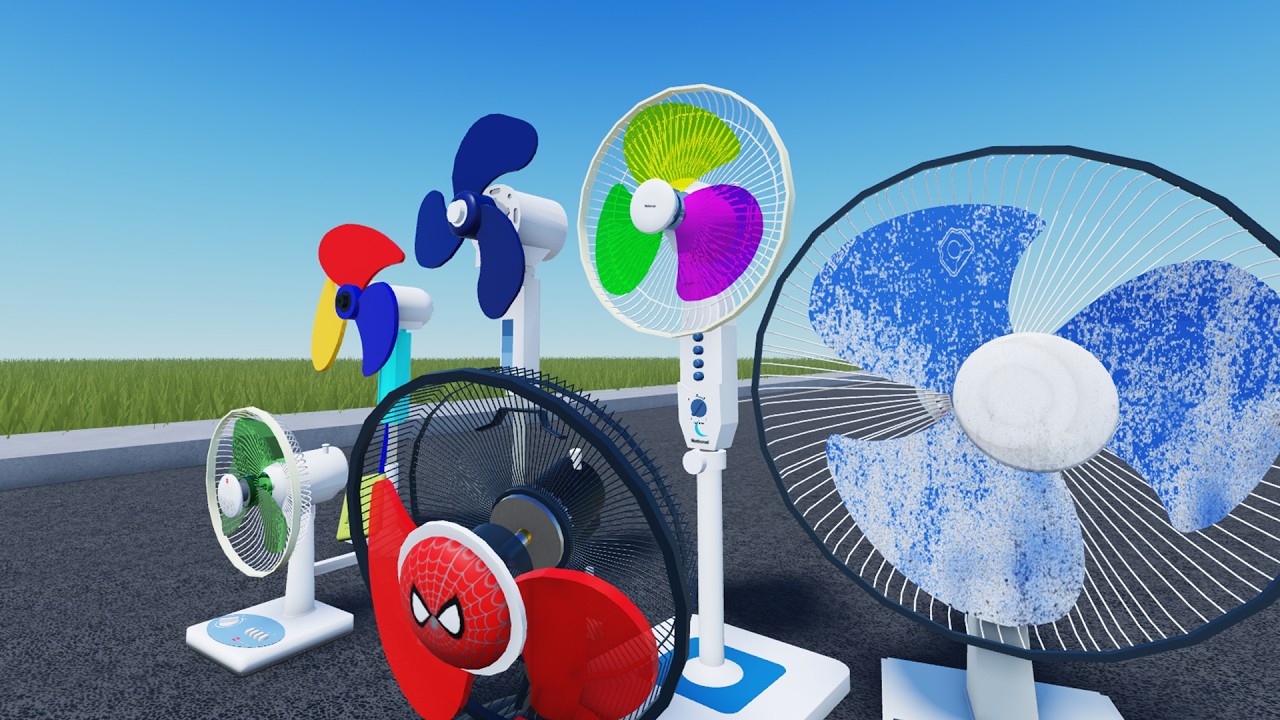 Шатающийся вентилятор? Вот что нужно сделать в ROBLOX: эксперимент с шатающимся потолочным вентил...