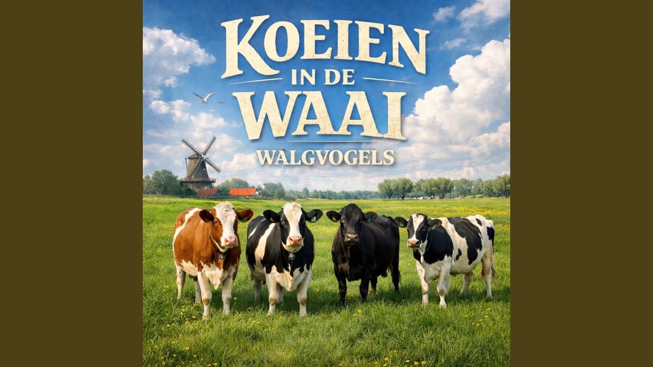 Koeien in de waai