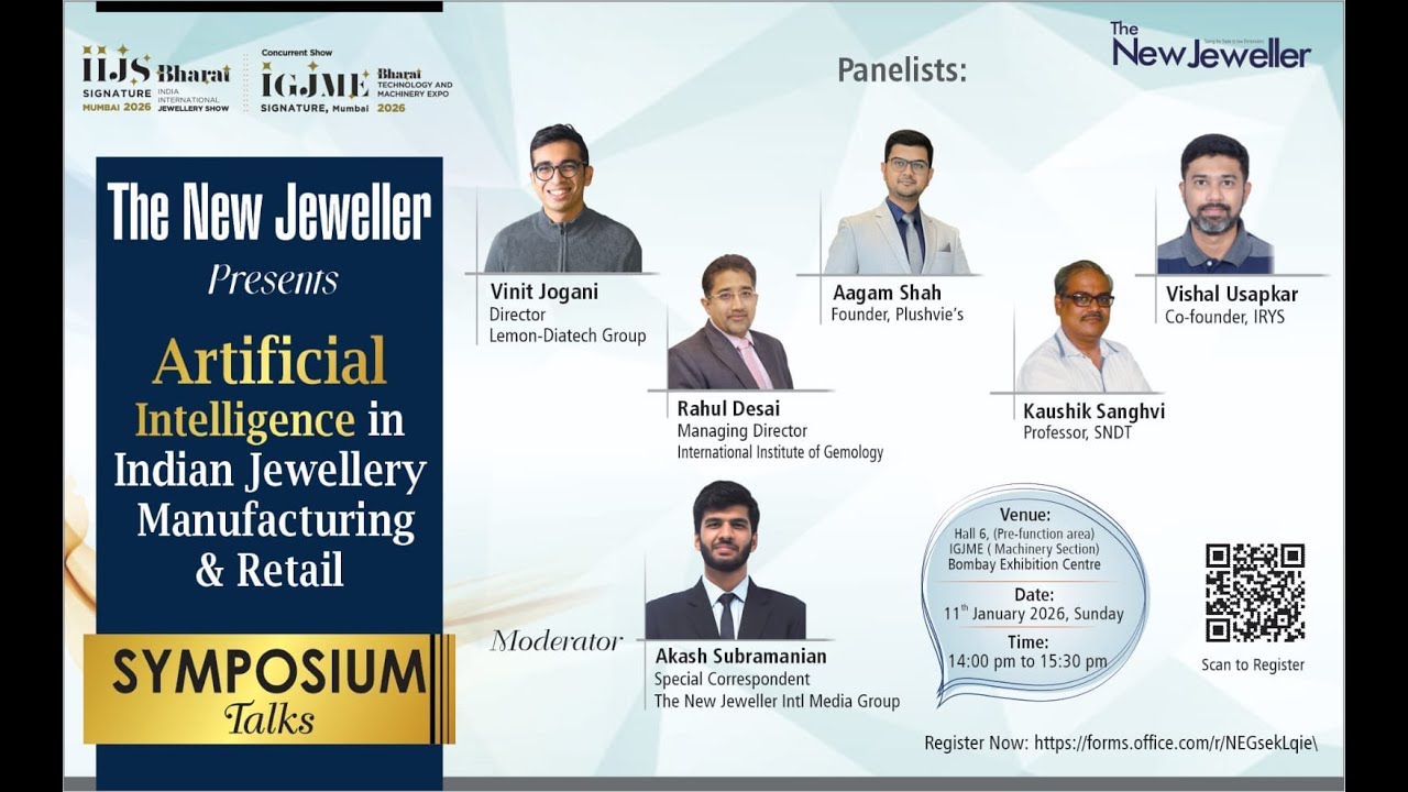 Innov8 Talks: AI in Indian Jewellery Manufacturing & Retail | IIJS Bharat Signature | TNJ | GJEPC