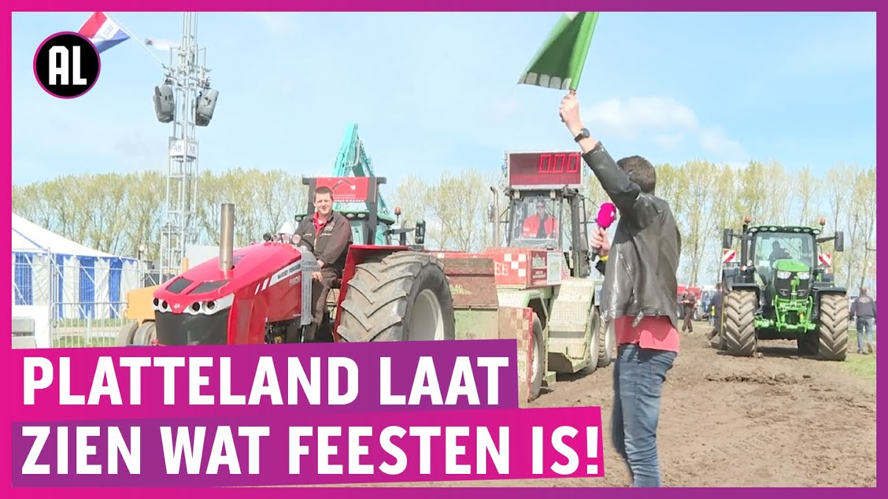 Trekkers, bier en zon; boeren gaan he-le-maal los!