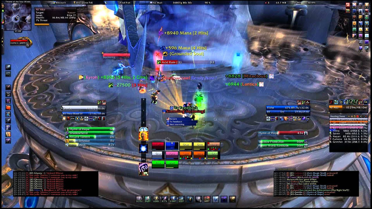 [Full HD] TBA vs. Al'Akir - 10 man Heroic - Disc Priest PoV