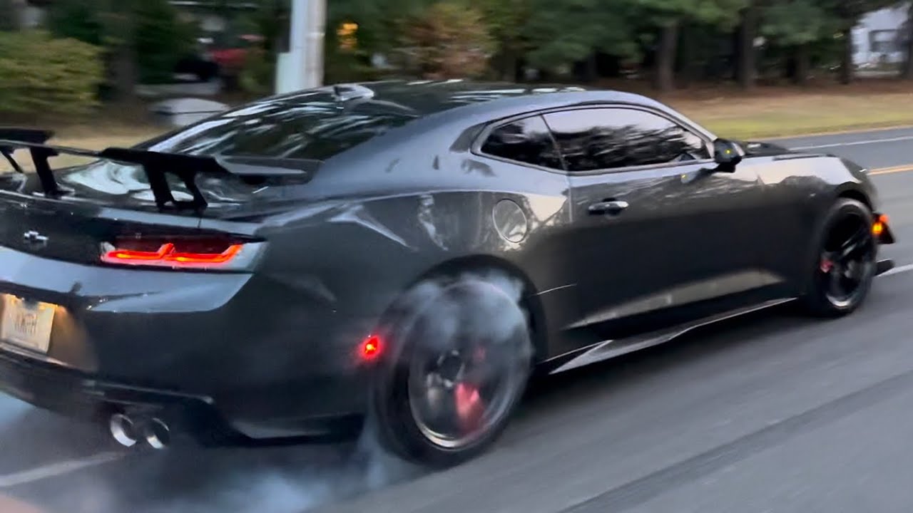 SOUTHINGTON DRIVE-IN CAR SHOW. POWER SLIDES BURNOUTS & EXHAUST SOUNDS!!