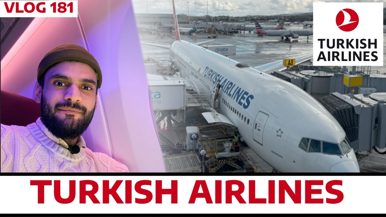 🇺🇸 🇵🇰 🇹🇷 Turkish Airlines TK 290 - San Francisco to İstanbul - Flight Impression - 181