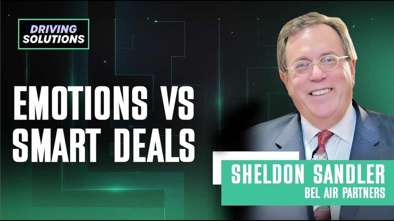 Sheldon Sandler On The Personal Side Of Selling A Dealership