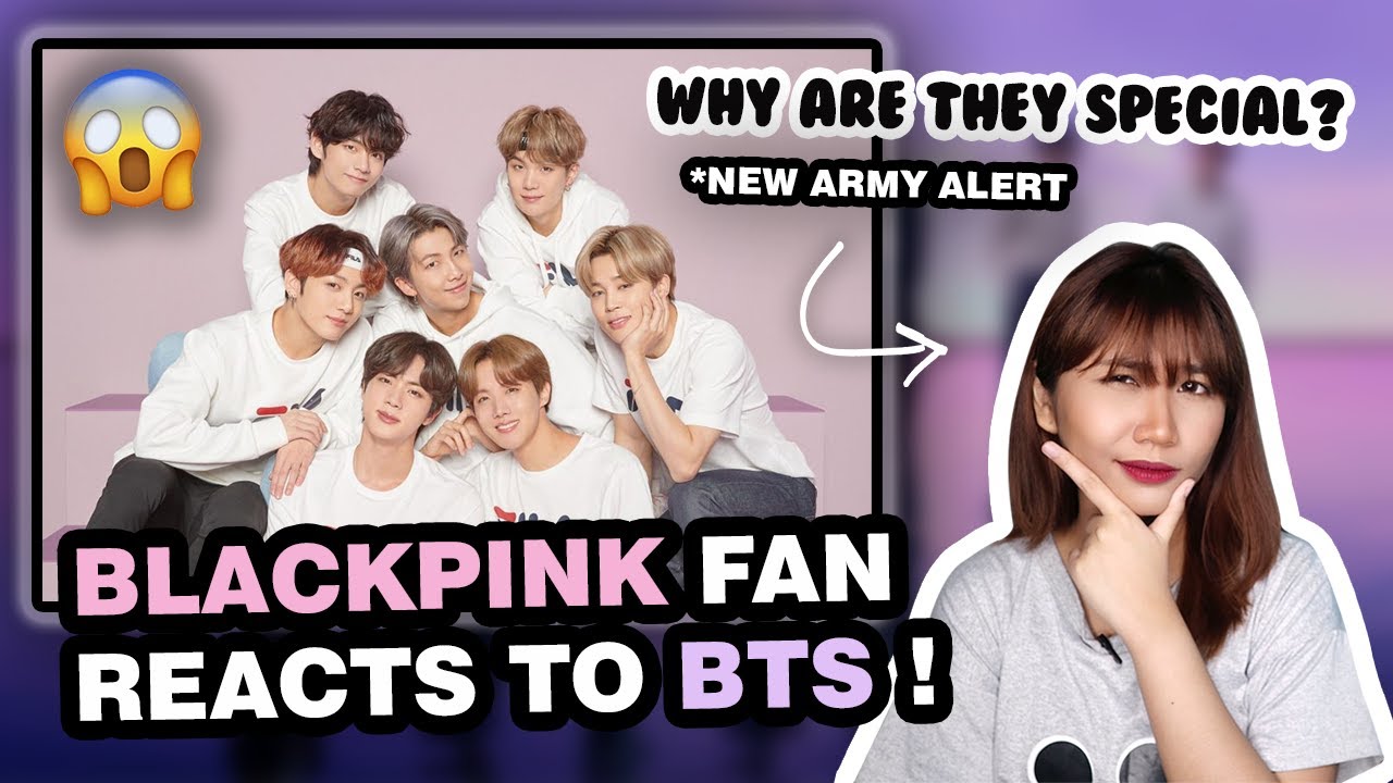 The 7 Members of BTS Introduction - BLACKPINK Fan REACTION!