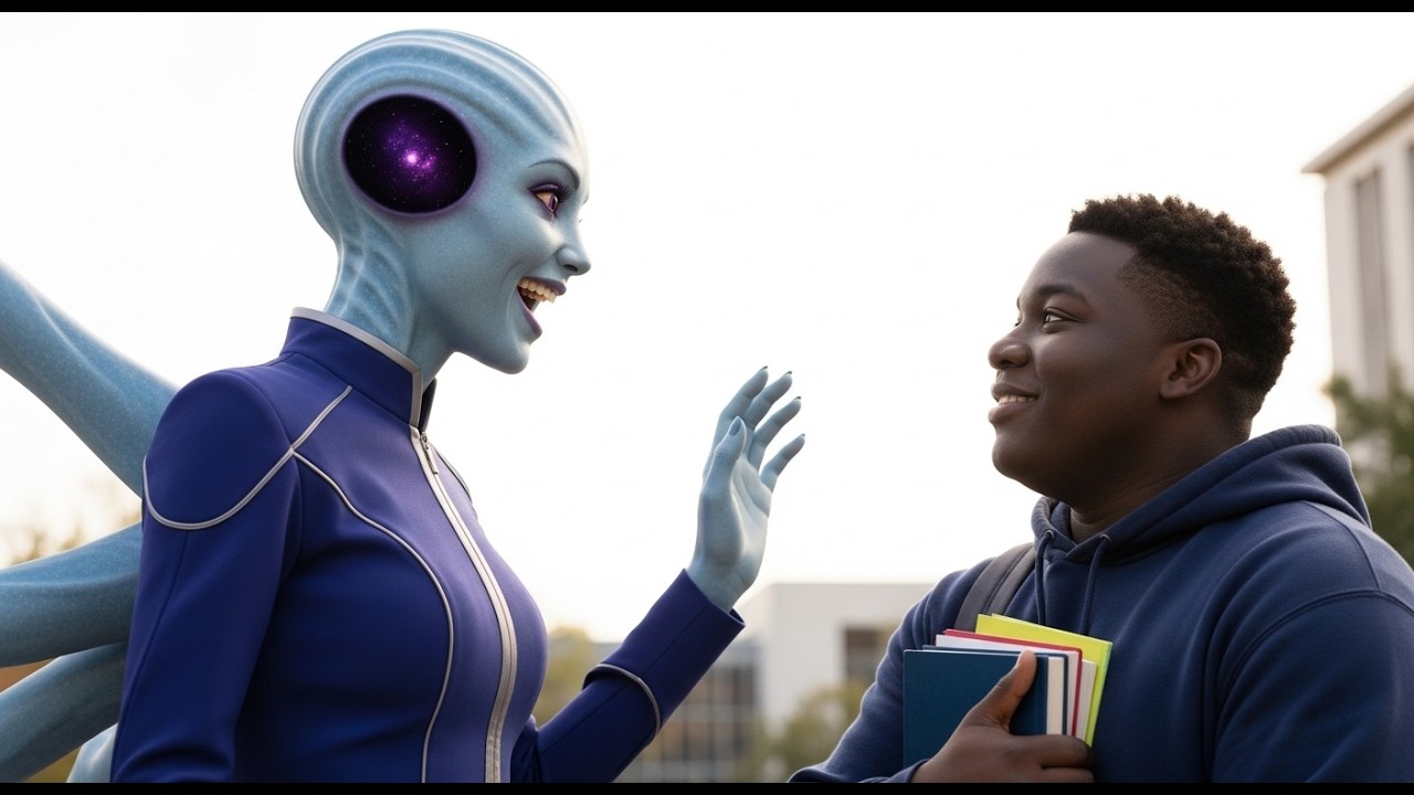When an Alien Royal Fell in Love with Her Human Classmate | HFY Story