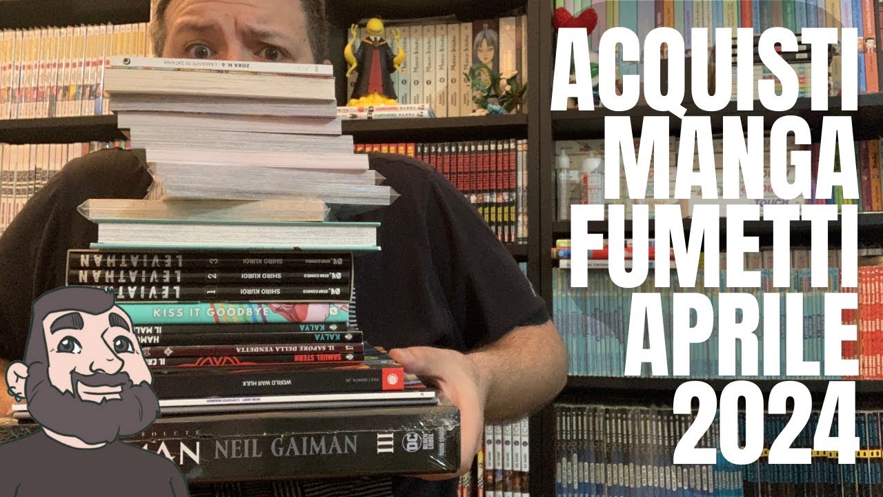 Acquisti Manga Fumetti Aprile 2024