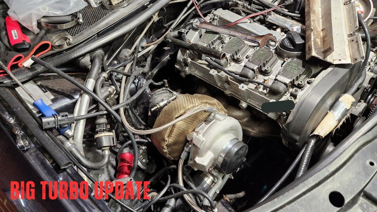 A4 B5 1.8T Quattro Большое турбо обновление
