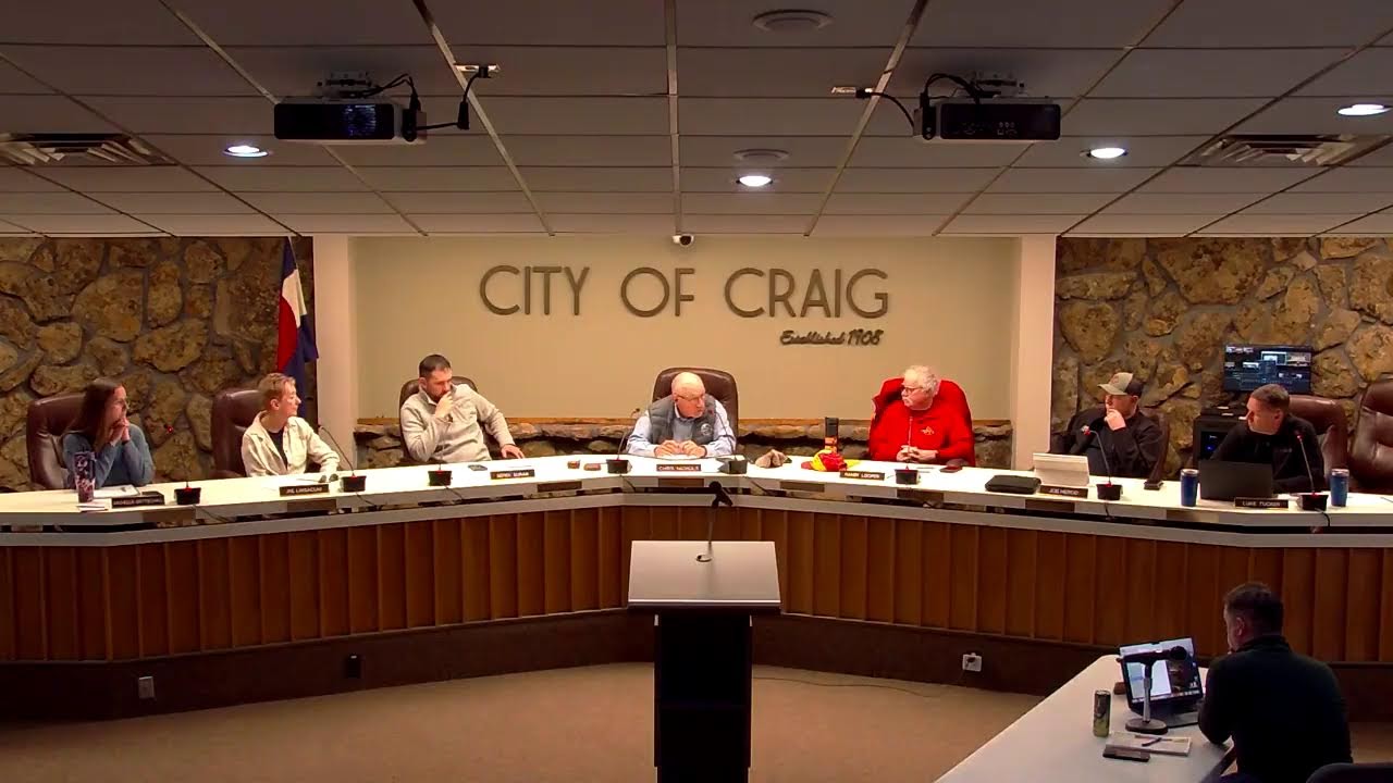 20260312a City of Craig Special Council Meeting