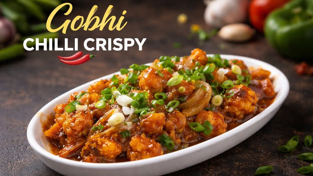 CHILLI GOBHI CRISPY|#restaurantstyle #cooking #recipies #easyrecipe #eveningsnacks #foodie #cravings