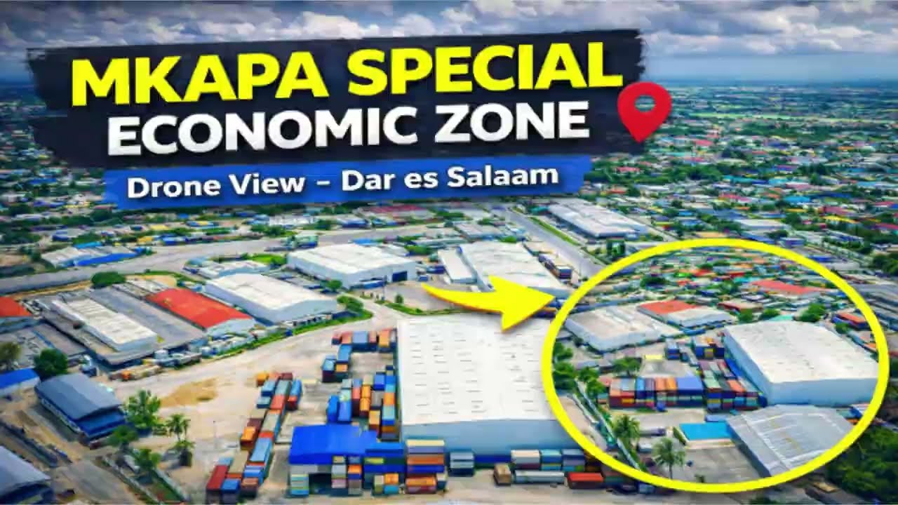 Benjamin William Mkapa Special Economic Zone | Stunning Drone Footage | Tanzania Aerial View