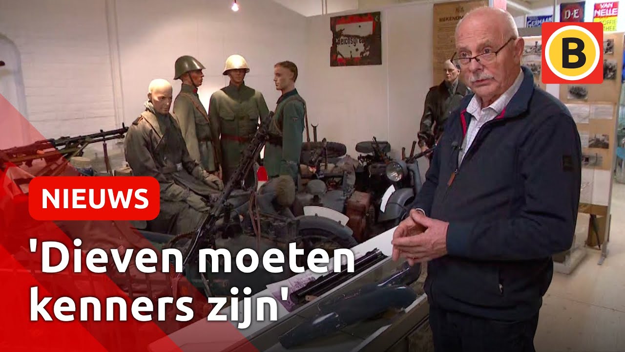 Oorlogsmuseum van Jan leeggeroofd | Omroep Brabant