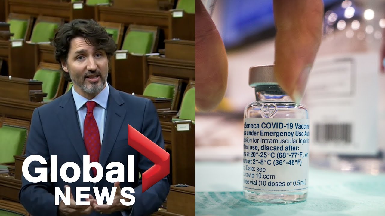 Trudeau says he will get 2nd AstraZeneca COVID-19 vaccine shot, encourages Canadians to do same