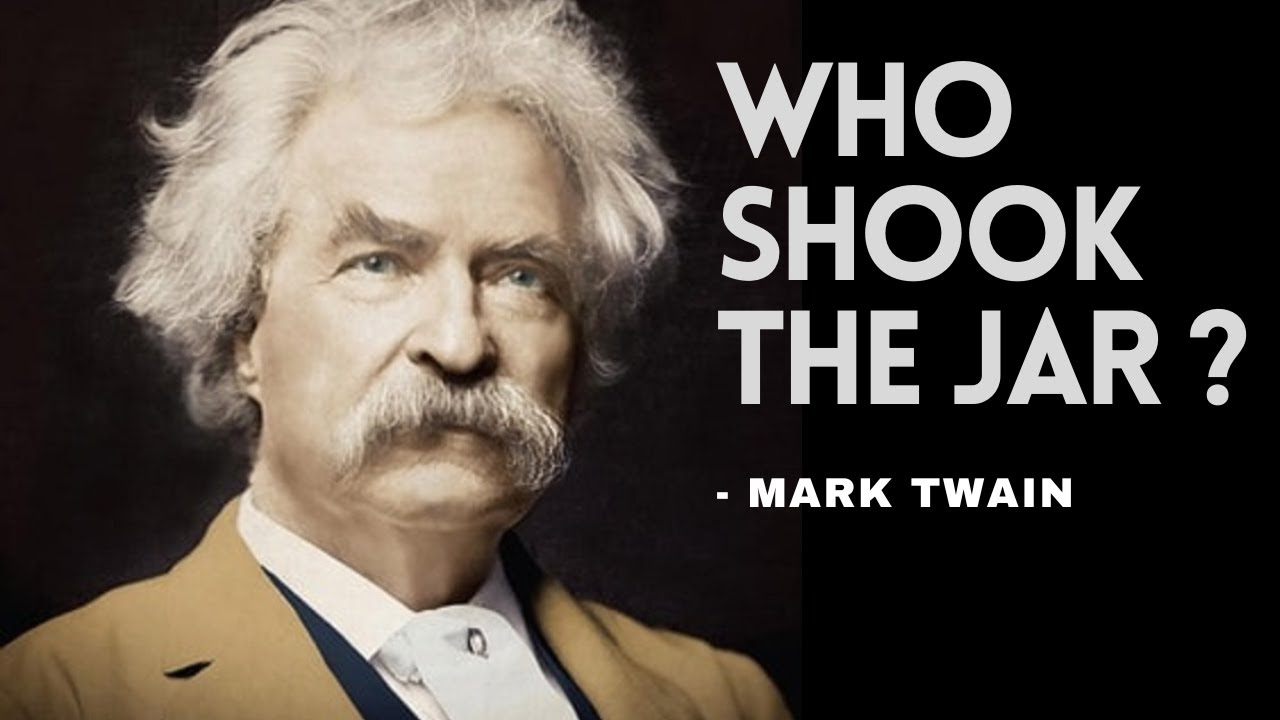 Who Shook the Jar ?  Mark Twain's classic short story of red & black ants