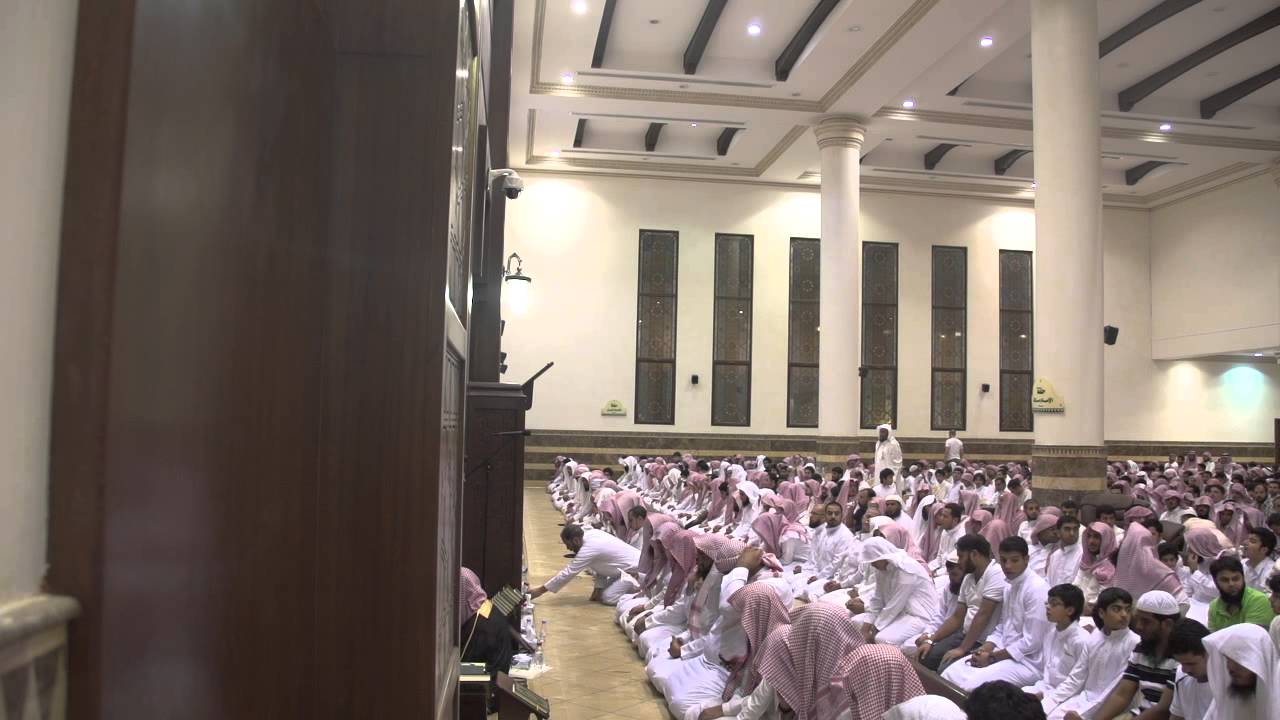 محمد اللحيدان تراويح الليله الاولي ١٤٣٤ التسليمه الثالثه