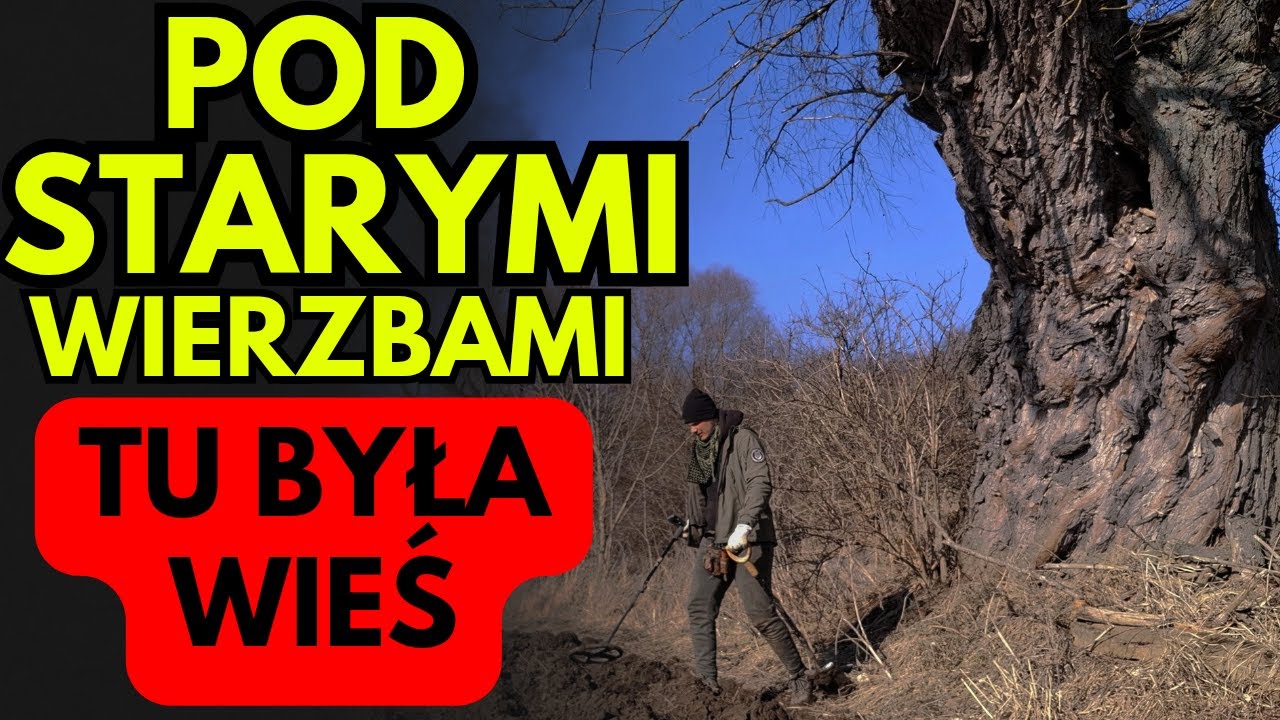 ⚠️ Przy tych starych drzewach stały domy i gospodarstwa - SPRAWDŹMY TO WYKRYWACZEM METALI !!!