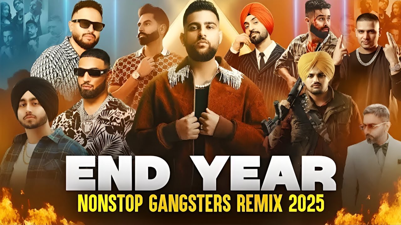 #2025 End Year Mashup - Nonstop Punjabi Gangsters Remix | Best Punjabi HIts Of 2025 |Nonstop Jukebox