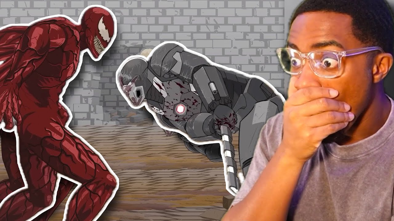 THIS WAS WORTH THE WAIT | CARNAGE VS WAR MACHINE Animation (Fanmade Part 2 ) : The Raid (REACTION)