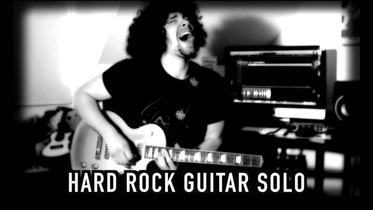 Hard Rock Guitar Solo Jam | G MINOR
