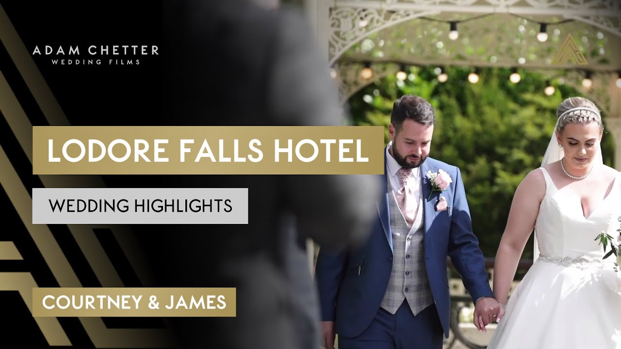 Lodore Falls Spa Hotel Lake District Outdoor Wedding Ceremony, Courtney and James Highlights Video