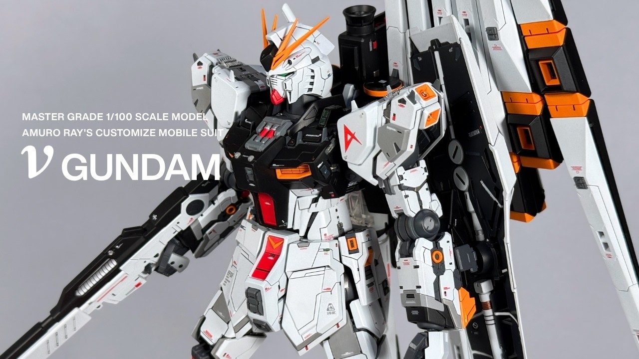 500 hours of Gunpla build｜MG 1/100 RX-93 ν GUNDAM  (ver.ka)