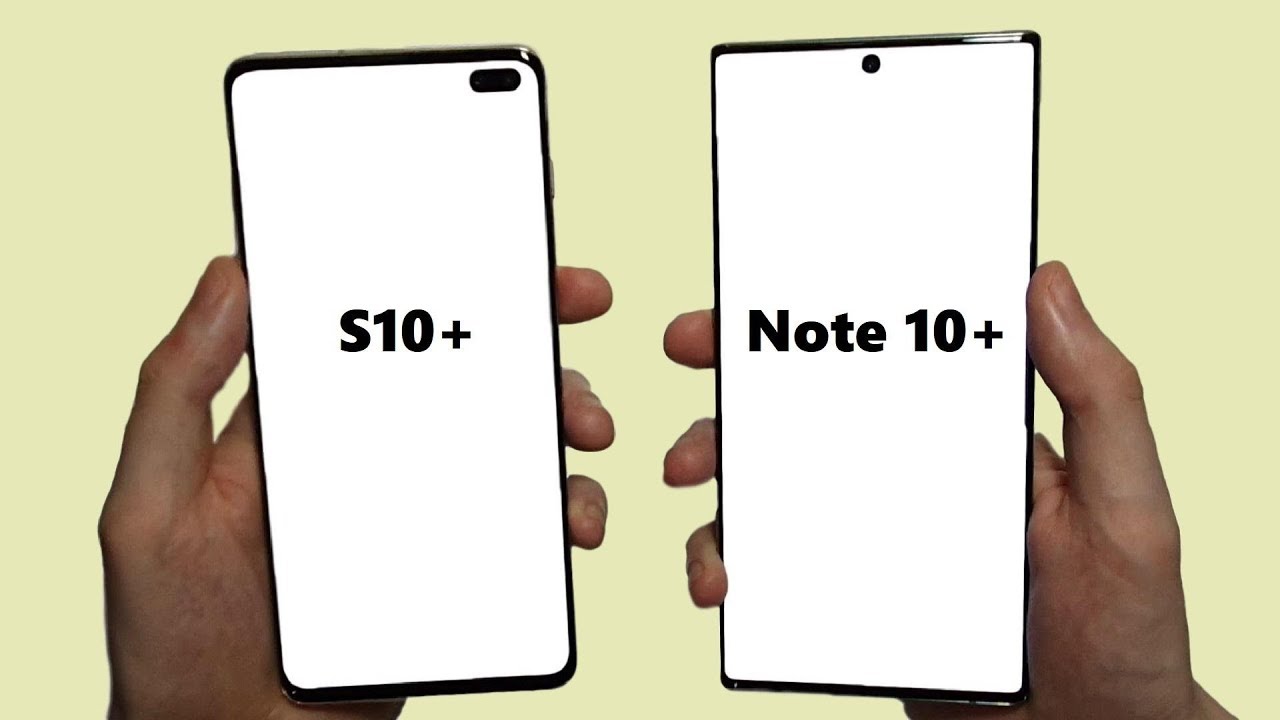 Galaxy S10+ vs Note 10+ 5G Speed Test, Camera, Battery & Speakers!