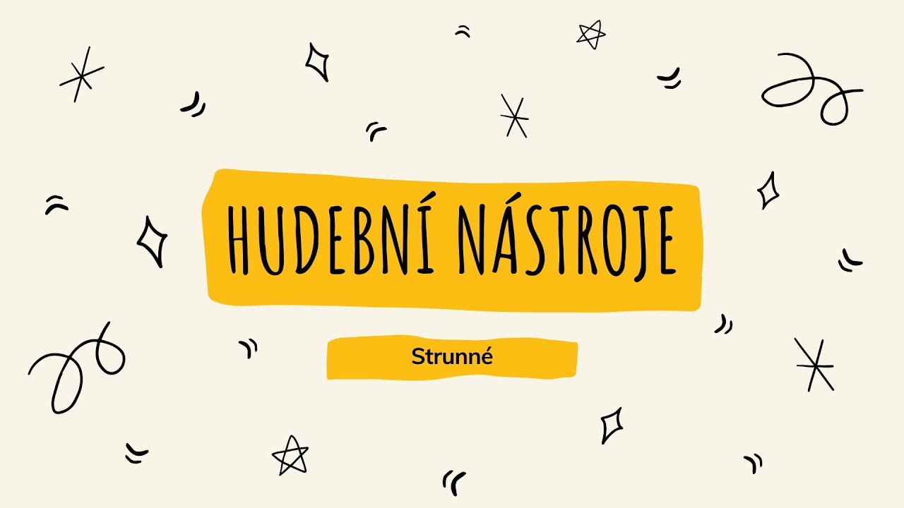 Hudební nástroje - Strunné