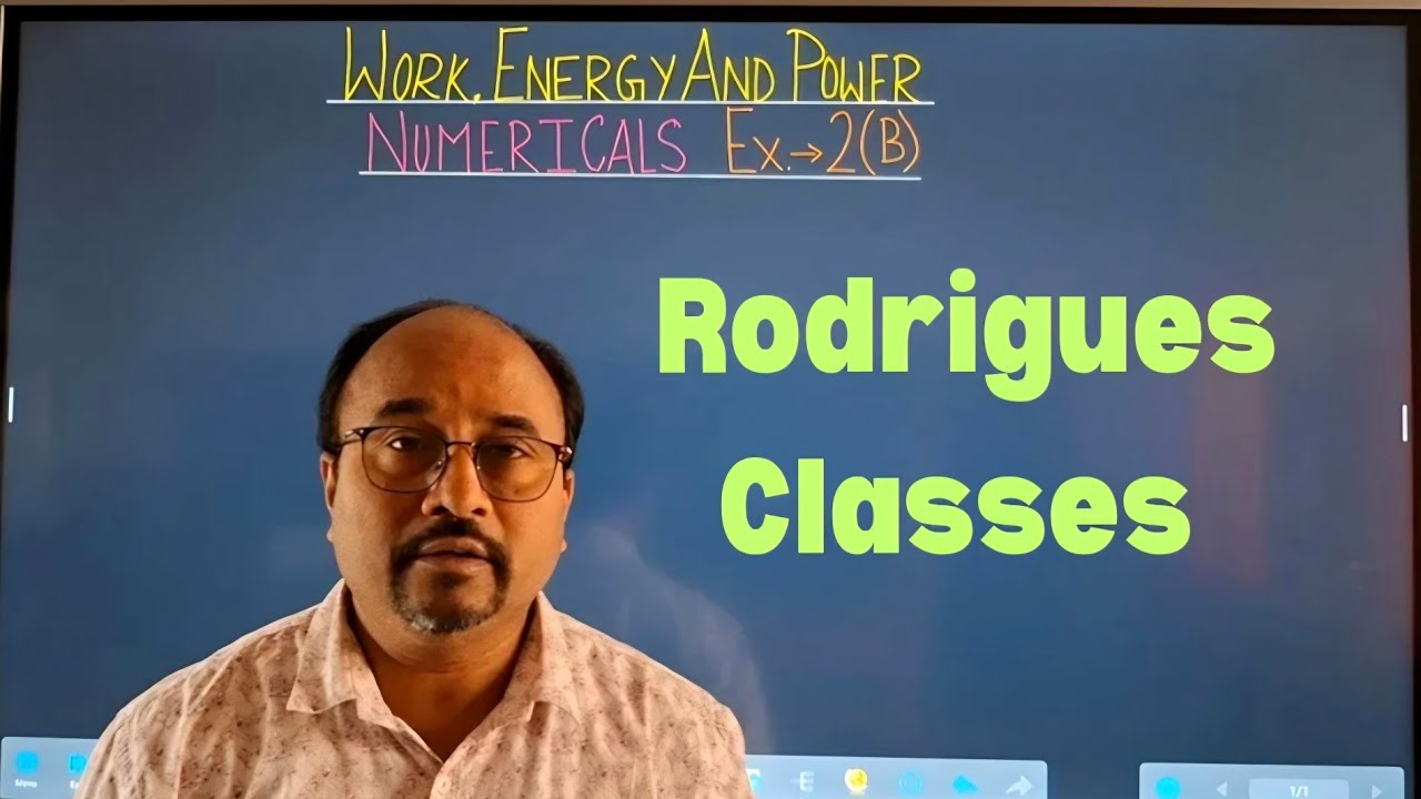Work, Energy and Power numerical. ICSE 10. EX. 2(B)