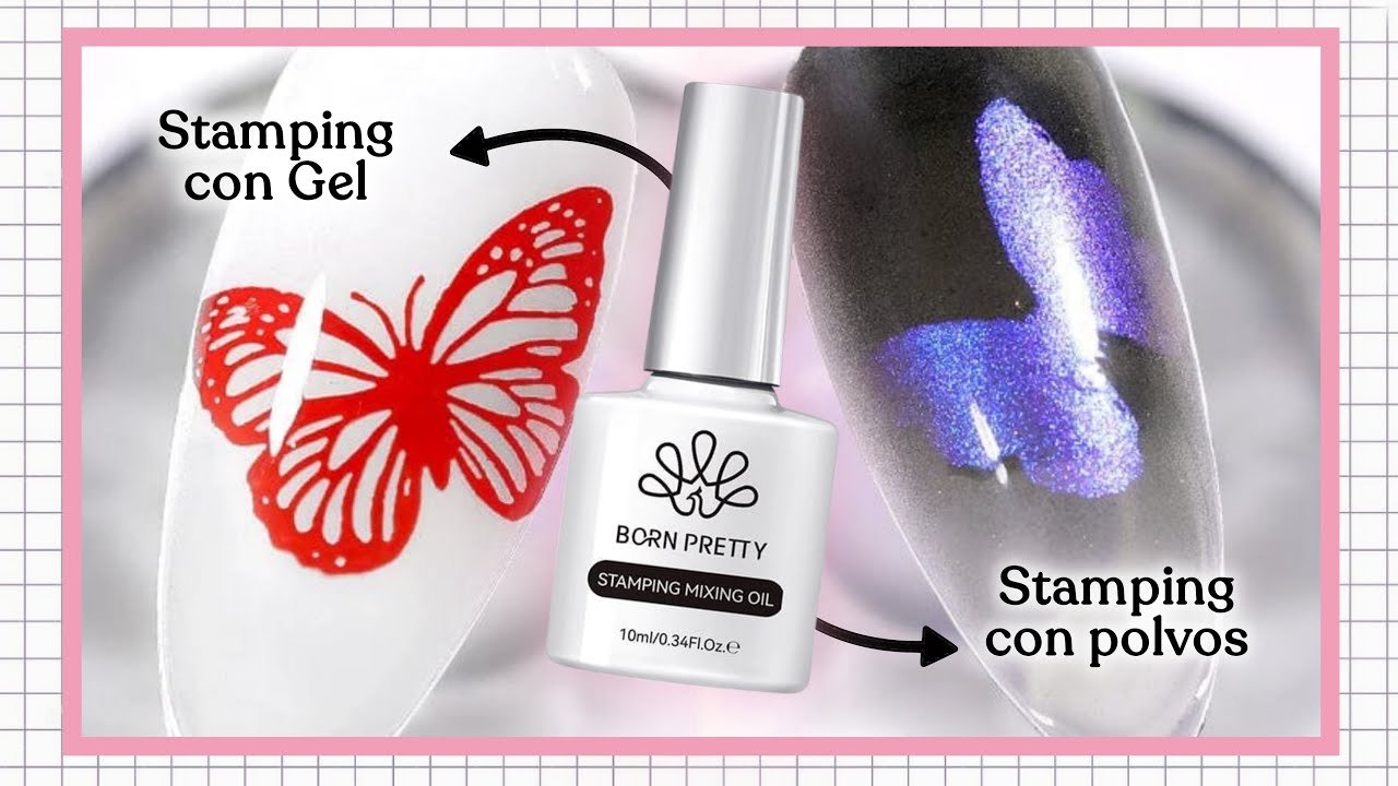 ¿CÓMO ESTAMPAR con SEMIPERMANENTE? 💅✨ Trucos y Paso a Paso para un Nail Art Perfecto