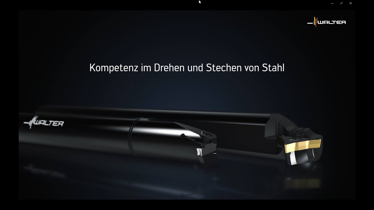 WALTER TURN KOPIERDREHSYSTEM W1210 / W1211 / WL25 - Stabile Innenbearbeitung max. Wirtschaftlichkeit
