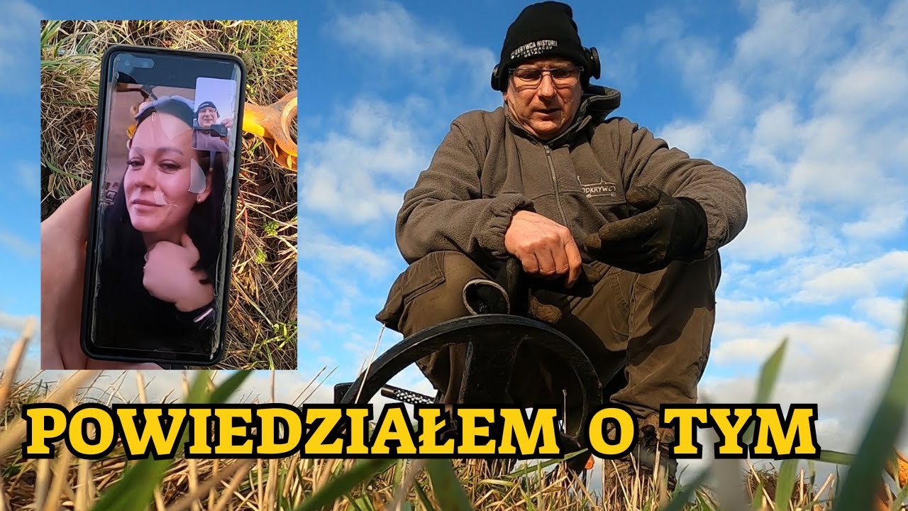 W końcu ją znalazłem, ale mi zazdrościła. Poszukwiania z wykrywaczem metali