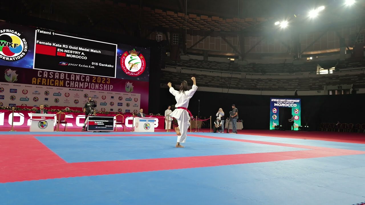 2023 UFAK // Final of FEMALE KATA: EN-NESYRY AYA (MOROCCO) vs HESHAM AYA (EGYPT)