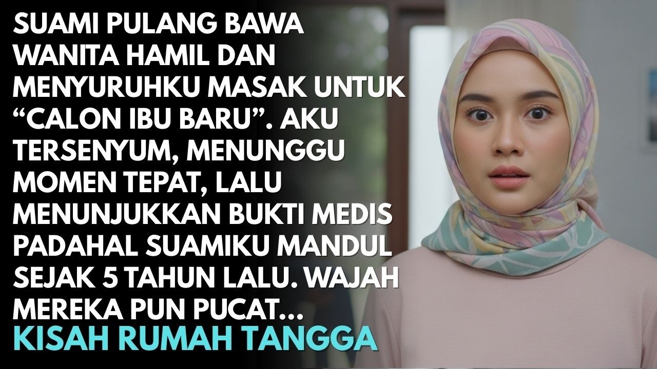 SUAMI PULANG BAWA WANITA HAMIL DAN MENYALAHKANKU, AKU UNGKAPKAN RAHASIA YANG MENGHANCURKANNYA